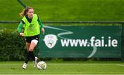 9 October 2022; Harriet Scott during a Republic of Ireland Women training session at FAI National Training Centre in Abbotstown, Dublin. Photo by Stephen McCarthy/Sportsfile