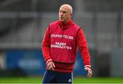 9 October 2022; Cuala manager John Twomey before the Go Ahead Dublin County Senior Club Hurling Championship Semi-Final match between Cuala and Na Fianna at Parnell Park in Dublin. Photo by Ben McShane/Sportsfile