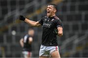 9 October 2022; David Clifford of East Kerry celebrates after kicking a late point from a free kick during the Kerry County Senior Club Football Championship quarter-final match between East Kerry and Kenmare Shamrocks at Fitzgerald Stadium in Killarney, Kerry. Photo by Brendan Moran/Sportsfile