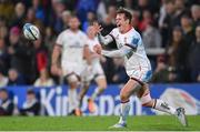 8 October 2022; Billy Burns of Ulster during the United Rugby Championship match between Ulster and Ospreys at Kingspan Stadium in Belfast. Photo by Ramsey Cardy/Sportsfile