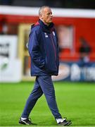 3 October 2022; St Patrick's Athletic technical director Alan Matthews before the SSE Airtricity League Premier Division match between Shelbourne and St Patrick's Athletic at Tolka Park in Dublin. Photo by Ben McShane/Sportsfile