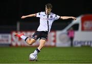 30 September 2022; Steven Bradley of Dundalk during the SSE Airtricity League Premier Division match between Dundalk and Drogheda United at Casey's Field in Dundalk, Louth. Photo by Ben McShane/Sportsfile