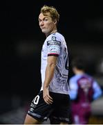 30 September 2022; Greg Sloggett of Dundalk during the SSE Airtricity League Premier Division match between Dundalk and Drogheda United at Casey's Field in Dundalk, Louth. Photo by Ben McShane/Sportsfile