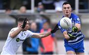 9 October 2022; Eoin Doyle of Naas in action against Seán Callan of Clane during the Kildare County Senior Football Championship Final match between Clane and Naas at St Conleth's Park in Newbridge, Kildare. Photo by Piaras Ó Mídheach/Sportsfile