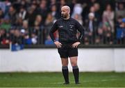 9 October 2022; Referee Brendan Cawley during the Kildare County Senior Football Championship Final match between Clane and Naas at St Conleth's Park in Newbridge, Kildare. Photo by Piaras Ó Mídheach/Sportsfile