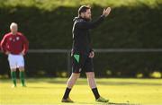 8 October 2022; Chris McDonnell, assistant coach, during a Republic of Ireland Amateur squad training session at AUL Complex in Dublin. Photo by Stephen McCarthy/Sportsfile