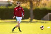 8 October 2022; Nathan Broderick during a Republic of Ireland Amateur squad training session at AUL Complex in Dublin. Photo by Stephen McCarthy/Sportsfile