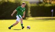 8 October 2022; AJ O'Connor during a Republic of Ireland Amateur squad training session at AUL Complex in Dublin. Photo by Stephen McCarthy/Sportsfile