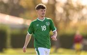 8 October 2022; Jack Parke during a Republic of Ireland Amateur squad training session at AUL Complex in Dublin. Photo by Stephen McCarthy/Sportsfile