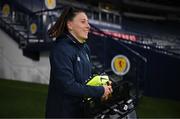 10 October 2022; Lucy Quinn during a Republic of Ireland Women training session at Hampden Park in Glasgow, Scotland. Photo by Stephen McCarthy/Sportsfile