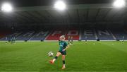 10 October 2022; Denise O'Sullivan during a Republic of Ireland Women training session at Hampden Park in Glasgow, Scotland. Photo by Stephen McCarthy/Sportsfile