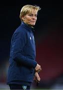 10 October 2022; Manager Vera Pauw during a Republic of Ireland Women training session at Hampden Park in Glasgow, Scotland. Photo by Stephen McCarthy/Sportsfile