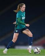 10 October 2022; Heather Payne during a Republic of Ireland Women training session at Hampden Park in Glasgow, Scotland. Photo by Stephen McCarthy/Sportsfile