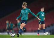 10 October 2022; Saoirse Noonan during a Republic of Ireland Women training session at Hampden Park in Glasgow, Scotland. Photo by Stephen McCarthy/Sportsfile