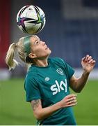 10 October 2022; Denise O'Sullivan during a Republic of Ireland Women training session at Hampden Park in Glasgow, Scotland. Photo by Megan Campbell/Sportsfile