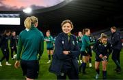 10 October 2022; Team doctor Siobhan Forman during a Republic of Ireland Women training session at Hampden Park in Glasgow, Scotland. Photo by Stephen McCarthy/Sportsfile