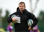 11 October 2022; Head coach Graham Rowntree during a Munster Rugby squad training session at the University of Limerick in Limerick. Photo by Harry Murphy/Sportsfile