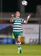 4 October 2022; Michael Leddy of Shamrock Rovers during the UEFA Youth League First Round 2nd Leg match between Shamrock Rovers and AZ Alkmaar at Tallaght Stadium in Dublin. Photo by Ben McShane/Sportsfile