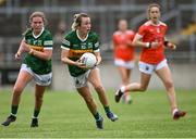 9 July 2022; Niamh Carmody of Kerry during the TG4 All-Ireland Ladies Football Senior Championship Quarter-Final match between Armagh and Kerry at O'Connor Park in Tullamore, Offaly. Photo by Piaras Ó Mídheach/Sportsfile