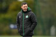 12 October 2022; Manager Stephen Bradley during a Shamrock Rovers squad training session at Roadstone Sports Club in Dublin. Photo by Seb Daly/Sportsfile