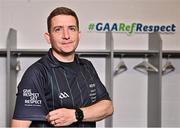 13 October 2022; Referee Colm Lyons stands for a portrait during the GAA Referees Respect Day at Croke Park in Dublin. Photo by Sam Barnes/Sportsfile