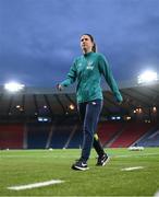 11 October 2022; Niamh Fahey of Republic of Ireland before the FIFA Women's World Cup 2023 Play-off match between Scotland and Republic of Ireland at Hampden Park in Glasgow, Scotland. Photo by Stephen McCarthy/Sportsfile