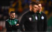 13 October 2022; Shamrock Rovers manager Stephen Bradley before the UEFA Europa Conference League group F match between Shamrock Rovers and Molde at Tallaght Stadium in Dublin. Photo by Eóin Noonan/Sportsfile
