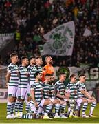13 October 2022; Shamrock Rovers players during a team photograph before the UEFA Europa Conference League group F match between Shamrock Rovers and Molde at Tallaght Stadium in Dublin. Photo by Seb Daly/Sportsfile
