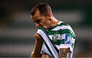 13 October 2022; Sean Kavanagh of Shamrock Rovers after the UEFA Europa Conference League group F match between Shamrock Rovers and Molde at Tallaght Stadium in Dublin. Photo by Eóin Noonan/Sportsfile