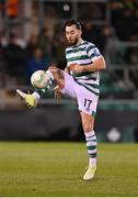 13 October 2022; Richie Towell of Shamrock Rovers during the UEFA Europa Conference League group F match between Shamrock Rovers and Molde at Tallaght Stadium in Dublin. Photo by Seb Daly/Sportsfile