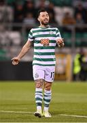 13 October 2022; Richie Towell of Shamrock Rovers during the UEFA Europa Conference League group F match between Shamrock Rovers and Molde at Tallaght Stadium in Dublin. Photo by Seb Daly/Sportsfile