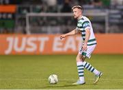 13 October 2022; Sean Hoare of Shamrock Rovers during the UEFA Europa Conference League group F match between Shamrock Rovers and Molde at Tallaght Stadium in Dublin. Photo by Seb Daly/Sportsfile