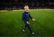 11 October 2022; Republic of Ireland manager Vera Pauw celebrates after the FIFA Women's World Cup 2023 Play-off match between Scotland and Republic of Ireland at Hampden Park in Glasgow, Scotland. Photo by Stephen McCarthy/Sportsfile