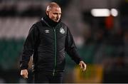 13 October 2022; Shamrock Rovers assistant coach Glenn Cronin during the UEFA Europa Conference League group F match between Shamrock Rovers and Molde at Tallaght Stadium in Dublin. Photo by Eóin Noonan/Sportsfile