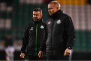 13 October 2022; Shamrock Rovers sporting director Stephen McPhail during the UEFA Europa Conference League group F match between Shamrock Rovers and Molde at Tallaght Stadium in Dublin. Photo by Eóin Noonan/Sportsfile