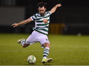13 October 2022; Richie Towell of Shamrock Rovers during the UEFA Europa Conference League group F match between Shamrock Rovers and Molde at Tallaght Stadium in Dublin. Photo by Eóin Noonan/Sportsfile