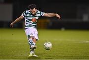 13 October 2022; Richie Towell of Shamrock Rovers during the UEFA Europa Conference League group F match between Shamrock Rovers and Molde at Tallaght Stadium in Dublin. Photo by Eóin Noonan/Sportsfile