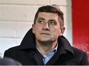 14 October 2022; Newly appointed Bohemians manager Declan Devine before the SSE Airtricity League Premier Division match between St Patrick's Athletic and Bohemians at Richmond Park in Dublin. Photo by Seb Daly/Sportsfile