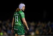 14 October 2022; Mack Hansen of Connacht during the United Rugby Championship match between Connacht and Leinster at The Sportsground in Galway. Photo by Harry Murphy/Sportsfile