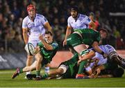 14 October 2022; Colm Reilly of Connacht during the United Rugby Championship match between Connacht and Leinster at The Sportsground in Galway. Photo by Piaras Ó Mídheach/Sportsfile