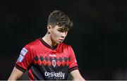 14 October 2022; James Clarke of Bohemians during the SSE Airtricity League Premier Division match between St Patrick's Athletic and Bohemians at Richmond Park in Dublin. Photo by Seb Daly/Sportsfile