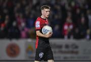 14 October 2022; James McManus of Bohemians during the SSE Airtricity League Premier Division match between St Patrick's Athletic and Bohemians at Richmond Park in Dublin. Photo by Seb Daly/Sportsfile
