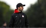 15 October 2022; Sligo Rovers manager Steve Feeney during the SSE Airtricity Women's National League match between Wexford Youths and Sligo Rovers at Ferrycarrig Park in Wexford. Photo by Eóin Noonan/Sportsfile