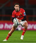 15 October 2022; Joey Carbery of Munster during the United Rugby Championship match between Munster and Vodacom Bulls at Thomond Park in Limerick. Photo by Brendan Moran/Sportsfile