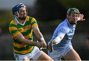 15 October 2022; Tom Ryan of South Liberties in action against William O’Donoghue of Na Piarsaigh during the Limerick County Senior Club Hurling Championship Semi-Final match between Na Piarsaigh and South Liberties at John Fitzgerald Park in Kilmallock, Limerick. Photo by Seb Daly/Sportsfile
