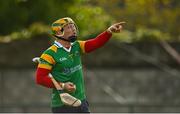 15 October 2022; South Liberties goalkeeper Anthony Nash during the Limerick County Senior Club Hurling Championship Semi-Final match between Na Piarsaigh and South Liberties at John Fitzgerald Park in Kilmallock, Limerick. Photo by Seb Daly/Sportsfile