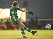 15 October 2022; Claudia Keenan of Wexford Youths during the SSE Airtricity Women's National League match between Wexford Youths and Sligo Rovers at Ferrycarrig Park in Wexford. Photo by Eóin Noonan/Sportsfile
