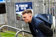 16 October 2022; Conor McCarthy of Scotstown arriving for the game before the Monaghan County Senior Football Championship Final match between Scotstown and Ballybay Pearse Brothers at St Tiernach's Park in Clones, Monaghan. Photo by Philip Fitzpatrick/Sportsfile