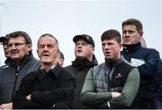 16 October 2022; Horse racing trainer Gordon Elliott looks on during the Meath County Senior Football Championship Final between Ratoath and Summerhill at Páirc Tailteann in Navan, Meath. Photo by Harry Murphy/Sportsfile