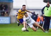 16 October 2022; Shane Walsh of Kilmacud Crokes in action against Glen O’Reilly of Na Fianna during the Dublin County Senior Club Championship Football Final match between Kilmacud Crokes and Na Fianna at Parnell Park in Dublin. Photo by Daire Brennan/Sportsfile